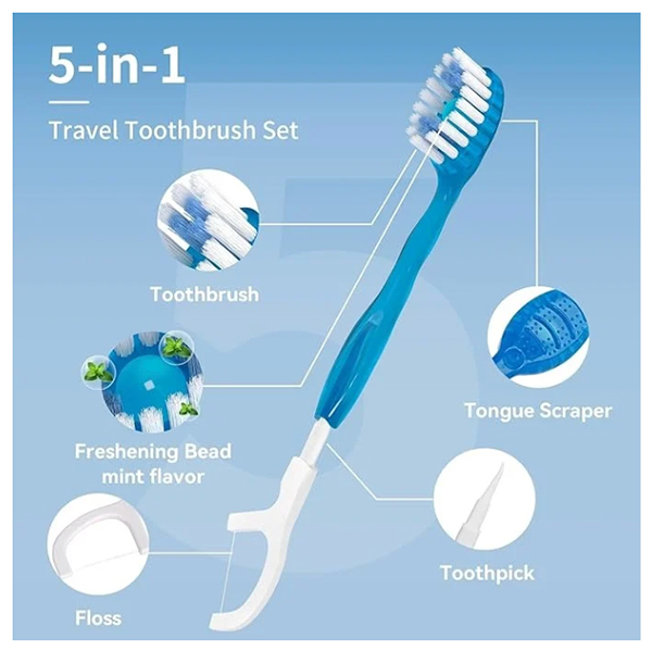 Mini All-in-one Toothbrush